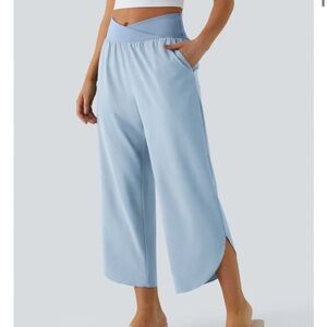 Halara Breezeful HighWaisted Crossover Quick Dry Resort Pants With Pockets- Xl R